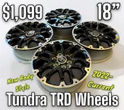 2024 Toyota Tundra TRD 18" Take Off Wheels — Big Boys Toys of the North