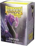 Dragon Shield Matte Dual Sleeves – Orchid (100ct) Standard Size