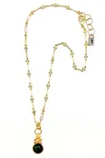 Aqua Kyanite Necklace