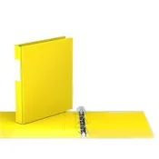 1 1/2" Yellow Binder