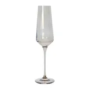 Champagne Flute Gray Smoke