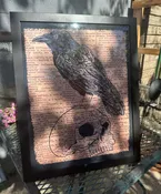 12 x 16 Gothic Hallo