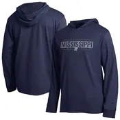 Champion Ole Miss Rebels Gradient All-Star Long Sleeve Hooded T-Shirt