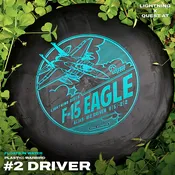 Lightning Warbird F-15 Eagle #2 Driver Fairway Driver Golf Disc