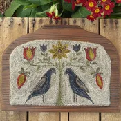 Punch Needle Kit - Blue Bird Fraktur