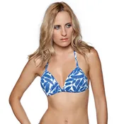 Aruba Blue Molded Cup Triangle Top (FINAL SALE)