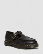 DR MARTENS Merceditas Adrian de piel tejida con correa en T
