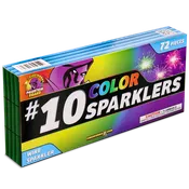 #10 Color Sparkler - 6 pieces per box