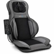 BACKplus® Shiatsu Neck and Back Massager With Air Compression Chair Cushion
