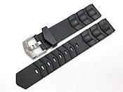 Authentic Replacement Tag Heuer Formula 1 18mm Black Rubber Watch Strap
