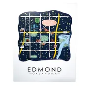 Art Print|8x10|Edmond Map