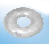 15" Inflatable Vinyl Invalid Ring - Comfort & Support Cushion for Sitting - Retail Pack