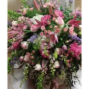 "Reminiscence" Casket Spray