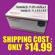 1-Shipping Priority Mail $14.99