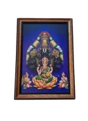 Balaji &amp; Laxmi Photo Frame 13 × 9 – Sacred Wall Decor for Devotion &amp; Positivity