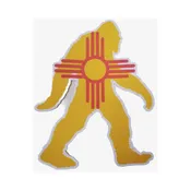 Bigfoot Zia Sticker
