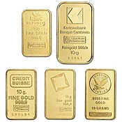 10 GRAM GOLD BAR RANDOM BRAND