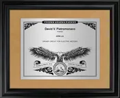 American Eagle Patent Frame