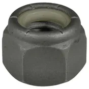5/8 -11 Black Phosphate Grade 2 Nylon Insert Lock Nuts (58 pcs.)