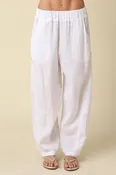 Barrel Linen Pant