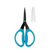 Karen K Buckley Perfect Scissors Blue 6in Medium Micro-Serrated Non-slip Blade