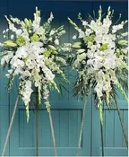 2-PC BEST SELLER WHITE STANDING SPRAY PACKAGE