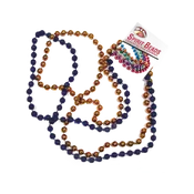 Boise State Broncos Fan-A-Peel Beaded Necklace (Blue/Orange)
