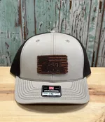 American Farmer Tractor Leather Patch Cap Hat Richardson 112 Multiple Colors