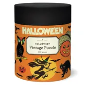 500-Piece Vintage-Style Halloween Jigsaw Puzzle