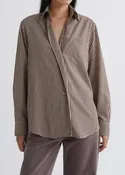 Agolde Aris Shirt in Trace Stripe