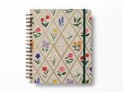 2027 Garden Study 17-Month Academic Hardcover Spiral Planner