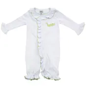 Alligator Convertible Onesie 0-6 Months