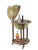 Explora Floor Stand Bar and Globe | Honey