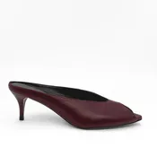 AMIE RAFA AUDREY HEEL BURGANDY