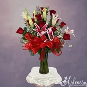 Dozen Rose and Lily