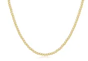 15" Choker Beaded - Classic Gold - 3mm // Enewton