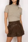 Alani Mock Neck Knit Top