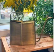 Brass Watering Can — Sag Harbor Florist