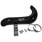 Carbon Fiber Heat Shield | FMF Powerbomb | YPB4507 | E Line