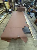 Upholstery Leather Side/Brown Color / Z2-41