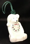Belleek Ornament - Babys First Christmas - 1998