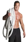 White Cyclone 1.5" Battle Rope