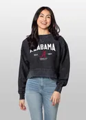 Alabama Crimson Tide Women's Kickoff Corded Boxy Pullover