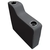 Wise 3009 Premier Pontoon Arm Rest - Left Radius | Dark Mode