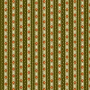Andover Fabrics - Moonlight Roses, Stripe, Green || SOLD BY THE HALF YARD