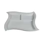 Flag Plate- 3 Sectional - 13.5"X12.5" **CLOSEOUT**