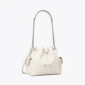 Gesteppte Charlie Schultertasche mit Tunnelzug