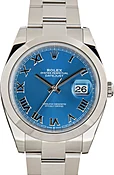 Used Rolex Datejust 41 Ref 126300 Blue Dial