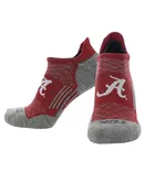 Alabama Crimson Tide Tour No Show Tab Socks - Made in USA