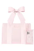 Case-Mate Jelly Tote & Phone Pouch, Ballet Pink Bow